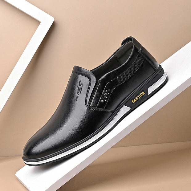 Stylowe męskie skórzane buty w różnych kolorach