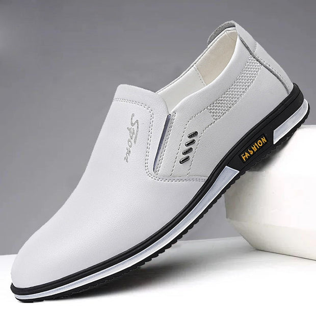 Stylowe męskie skórzane buty w różnych kolorach