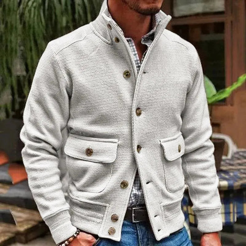 PIM - Komfortowa Męska Kurtka na Jesień Kleding & Accessoires > Kleding > Bovenkleding > Jassen Warschau Fashion Biały XS