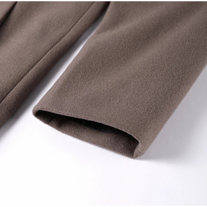 Stylowy Długi Płaszcz Wełniany | Saphira Trench Coat Women Warschau Fashion