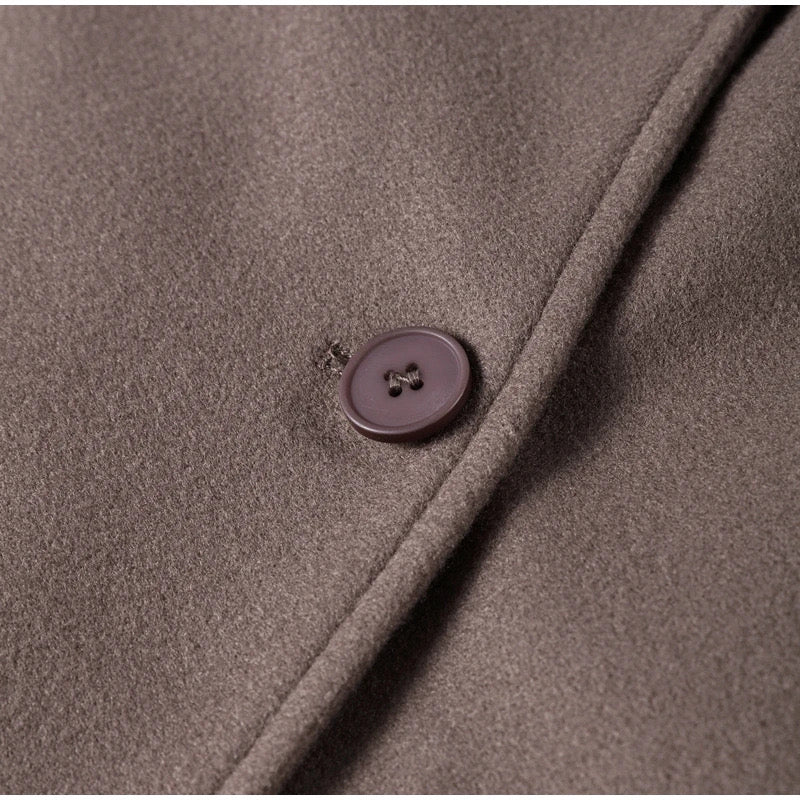 Stylowy Długi Płaszcz Wełniany | Saphira Trench Coat Women Warschau Fashion