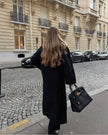 Stylowy Długi Płaszcz Wełniany | Saphira Trench Coat Women Warschau Fashion