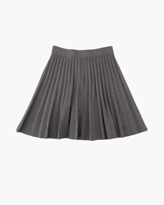 Plisowana mini spódniczka Oxford