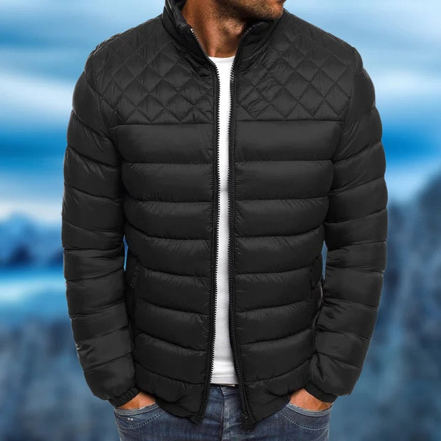 Keith - Wodoodporna i wiatroszczelna Kurtamiar dla mężczyzn Men Winter Jacket Warschau Fashion Czarny S