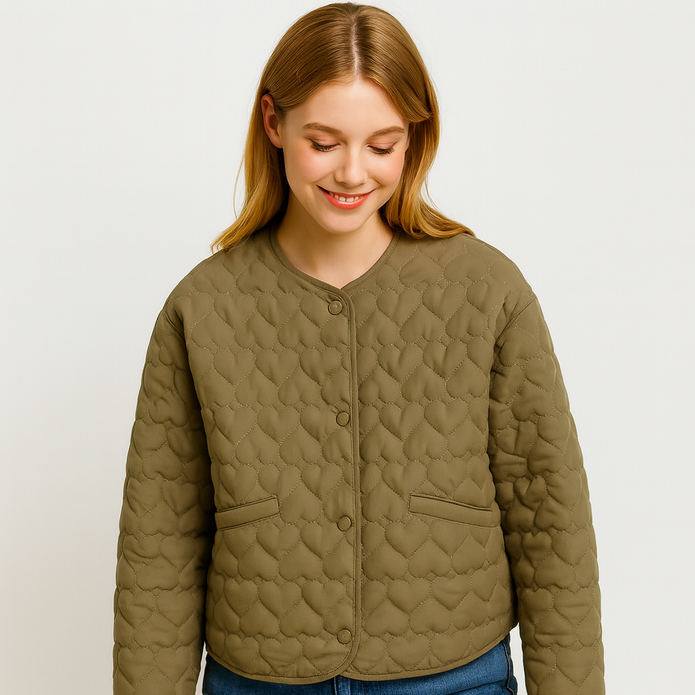 Kasia | Damska Ocieplana Kurtka Zimowa Kurtki damskie Warschau Fashion