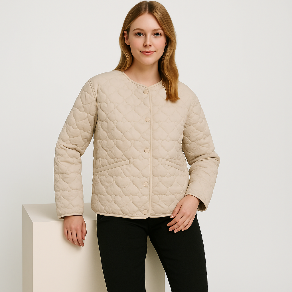 Kasia | Damska Ocieplana Kurtka Zimowa Kurtki damskie Warschau Fashion