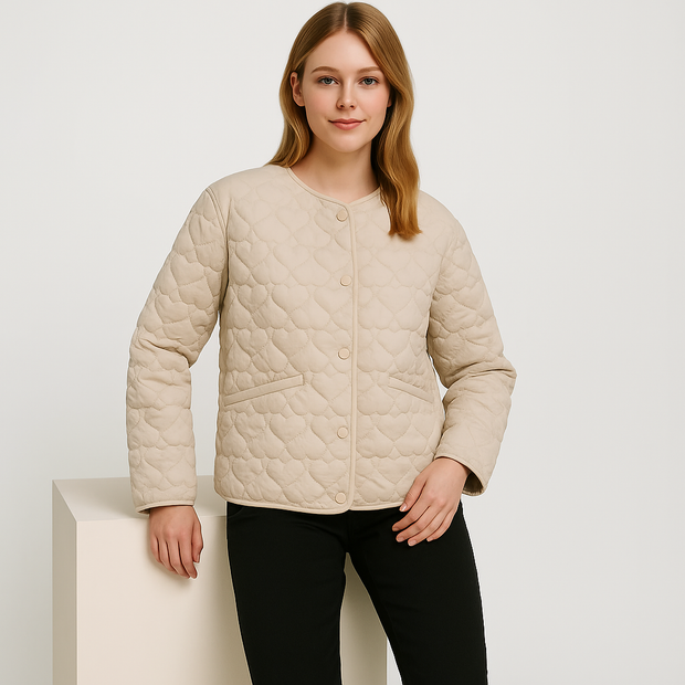 Kasia | Damska Ocieplana Kurtka Zimowa Kurtki damskie Warschau Fashion