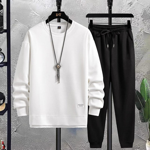 Oddychający i Komfortowy Męski Dres Treningowy Sportowy Men Sets Warschau Fashion