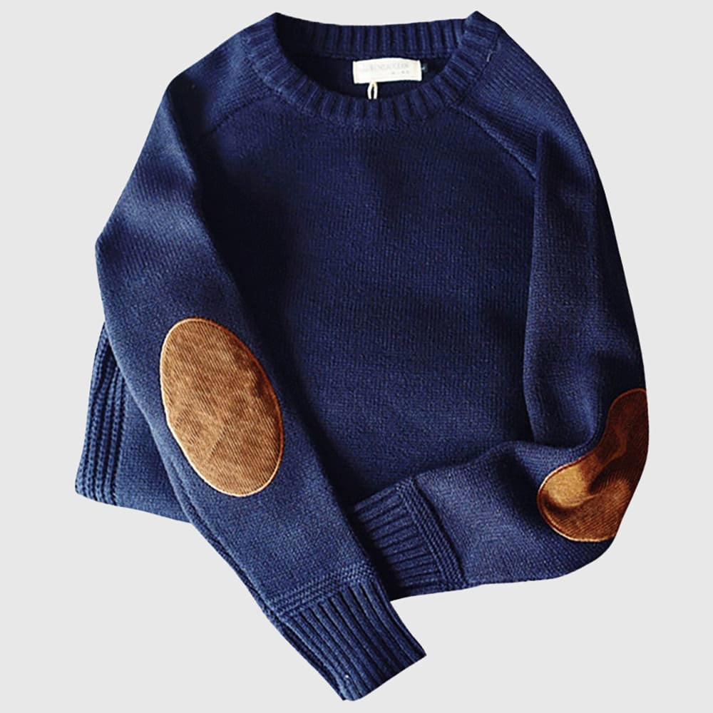 Spencer | Męski Sweter Men Sweaters Warschau Fashion Niebieski XS