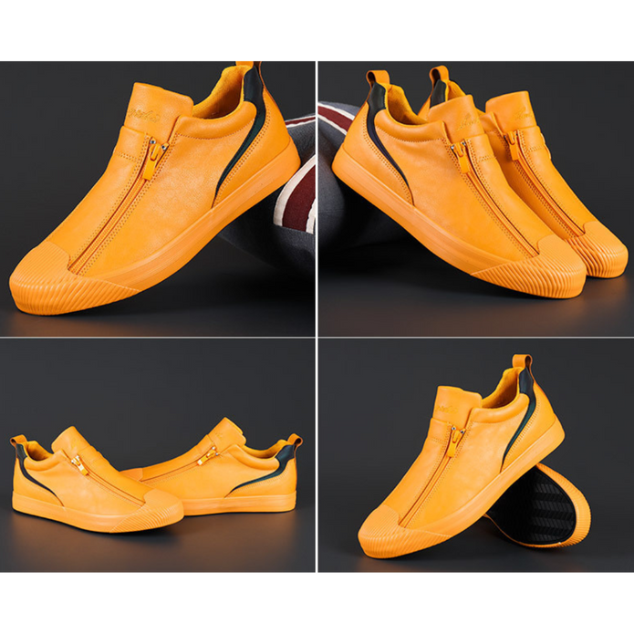 Merlin - Stylowe męskie skórzane buty