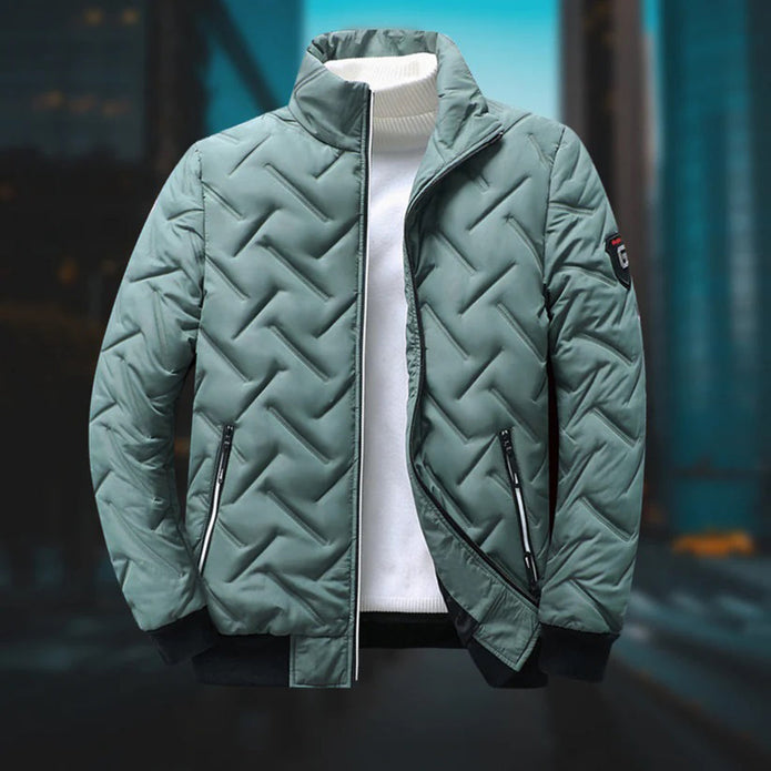 Zephy | Męska kurtka modna Men Jackets Warschau Fashion Zielony XS