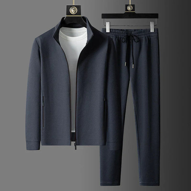 Męski Slim Fit Dres Sportowy