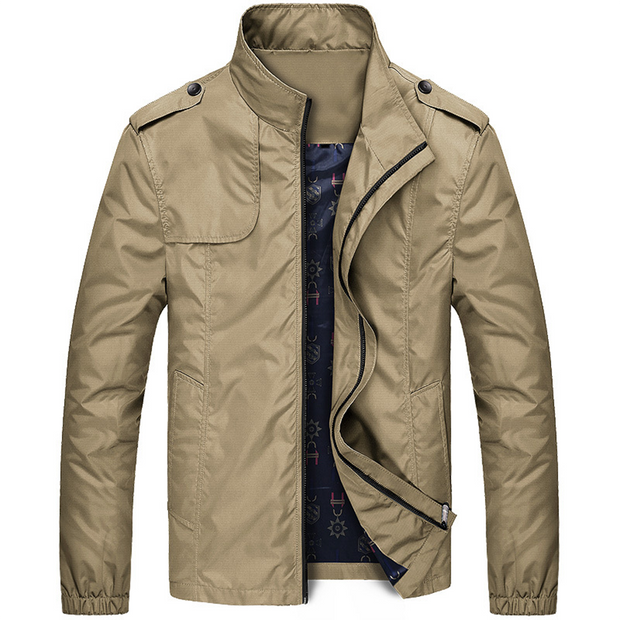 DAAN | Męska Kurtka na Jesień Fashion Men Jacket All-year Warschau Fashion Kaki M