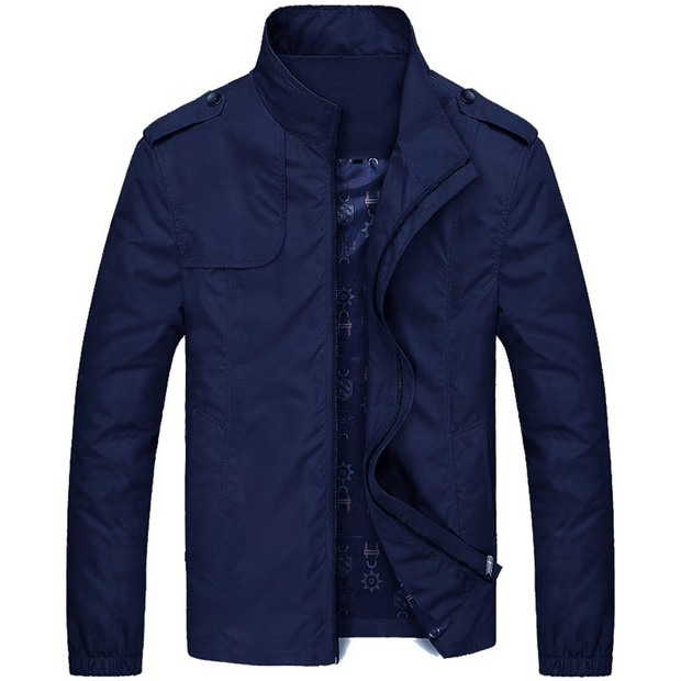 DAAN | Męska Kurtka na Jesień Fashion Men Jacket All-year Warschau Fashion Granatowy M