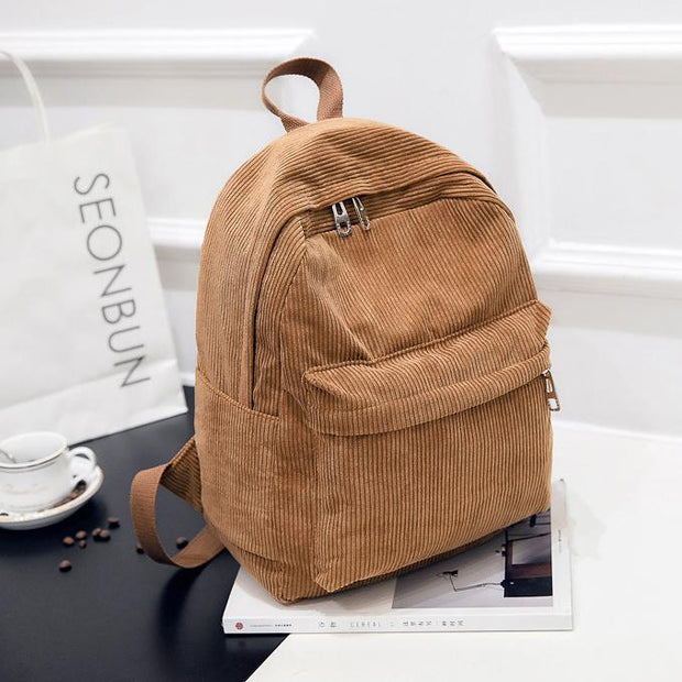 Stylowy plecak damski do szkoły i na co dzień - lekki, z regulowanymi paskami i pojemną komorą women bags Warschau Fashion