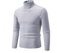 Agnesat | Męski golfowy sweter na zimę Men Sweaters Warschau Fashion Szary S