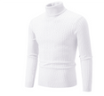 Agnesat | Męski golfowy sweter na zimę Men Sweaters Warschau Fashion Biały S