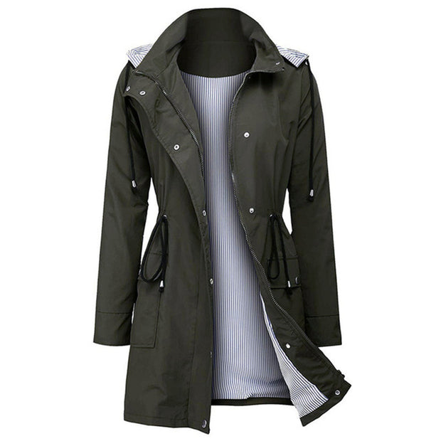ROSALYND - Damska Kurtka Wiatrówka Women Winter Jacket Warschau Fashion Szary S