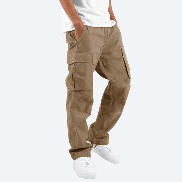 RYKER - Męskie Spodnie Cargo Men Summer Pants Warschau Fashion Khaki S