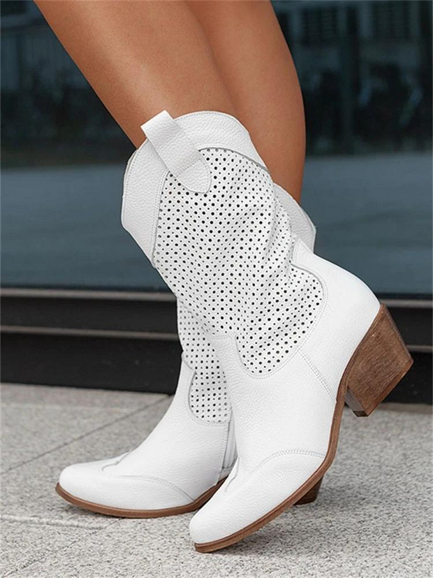 Kobiece kowbojskie botki Women Boots Warschau Fashion