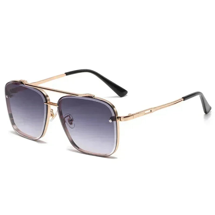 Eleganckie męskie okulary przeciwsłoneczne w kwadratowym stylu