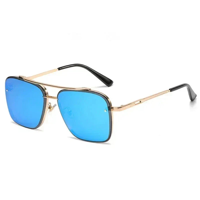 Eleganckie męskie okulary przeciwsłoneczne w kwadratowym stylu