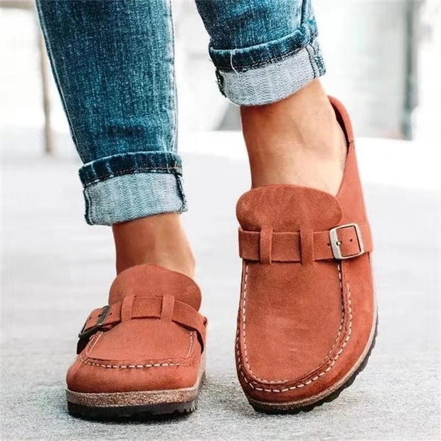 Damskie Sandały Slip-On Sandals Men Warschau Fashion Pomarańczowy 35