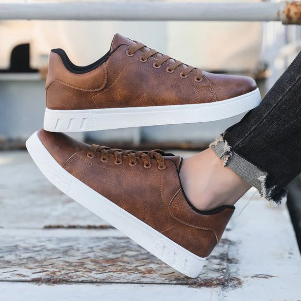 Eleganckie męskie buty skórzane w klasycznym stylu