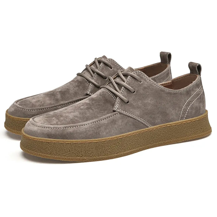 Eleganckie męskie sneakersy z wysokiej jakości zamszu