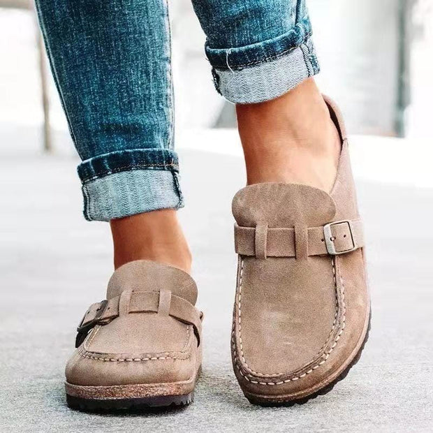 Damskie Sandały Slip-On Sandals Men Warschau Fashion Khaki 35