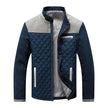 ZAVINO - Męska Kurtka na Jesień Sport Jackets Warschau Fashion Szary XS