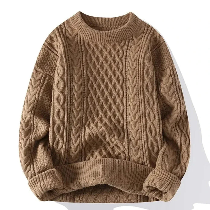 Abdal | Męski Sweter Świąteczny na Ciepłe Dni | 2025 Christmas Warschau Fashion Khaki S