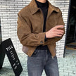 GIVANNI - Męska kurtka w luźnym fasonie Kleding en accesoires > Kleding > Jas Warschau Fashion Brązowy XS