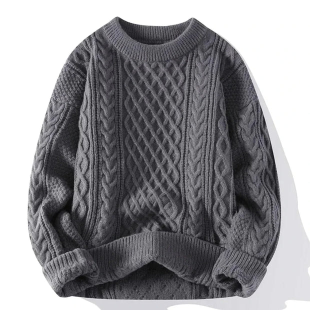 Abdal | Męski Sweter Świąteczny na Ciepłe Dni | 2025 Christmas Warschau Fashion Szary S
