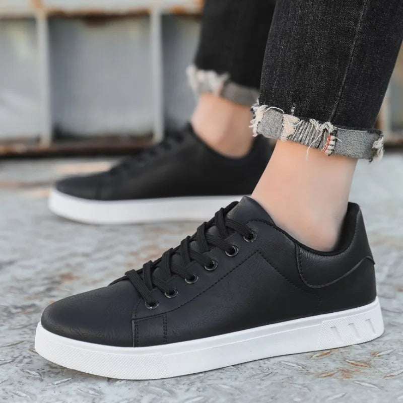 Eleganckie męskie buty skórzane w klasycznym stylu