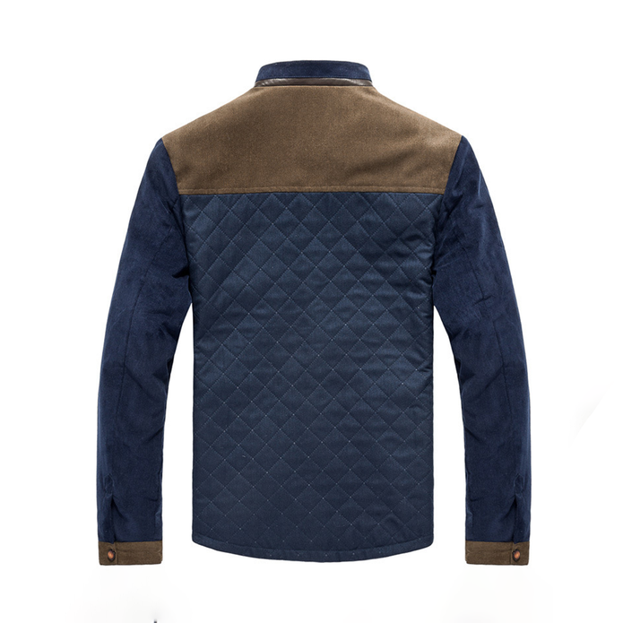 SILAS - Męska Lekka Kurtka na Lato Fashion Men Jacket Quilted Fall Warschau Fashion