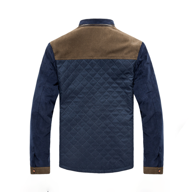 SILAS - Męska Lekka Kurtka na Lato Fashion Men Jacket Quilted Fall Warschau Fashion
