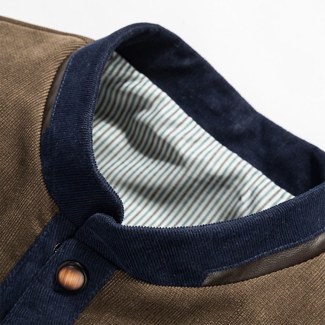 SILAS - Męska Lekka Kurtka na Lato Fashion Men Jacket Quilted Fall Warschau Fashion