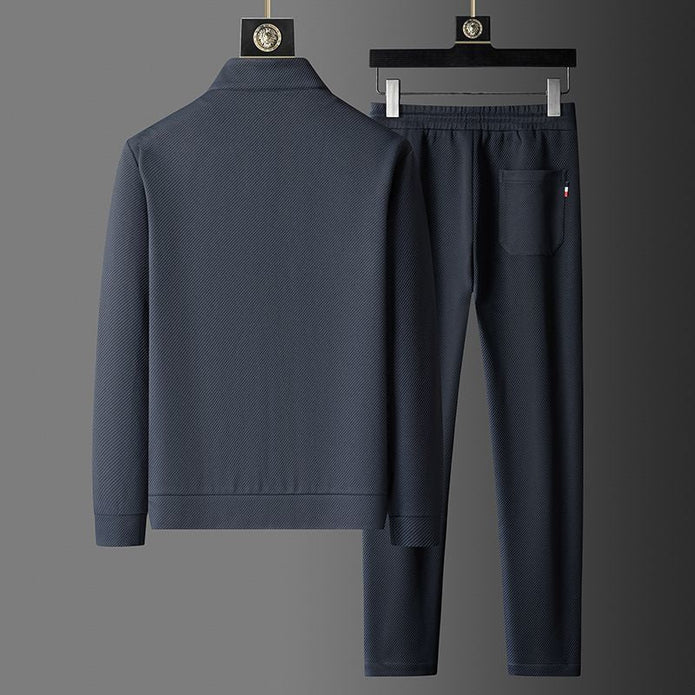 Męski Slim Fit Dres Sportowy