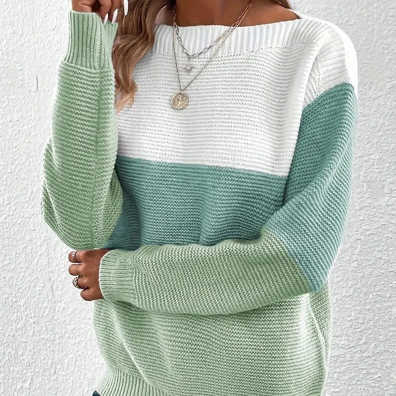 Le Clair | Najbardziej stylowy zimowy sweter Sweater Warschau Fashion Zielony XS