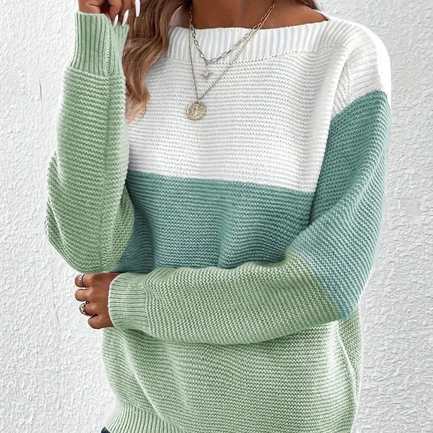 Le Clair | Najbardziej stylowy zimowy sweter Sweater Warschau Fashion Zielony XS