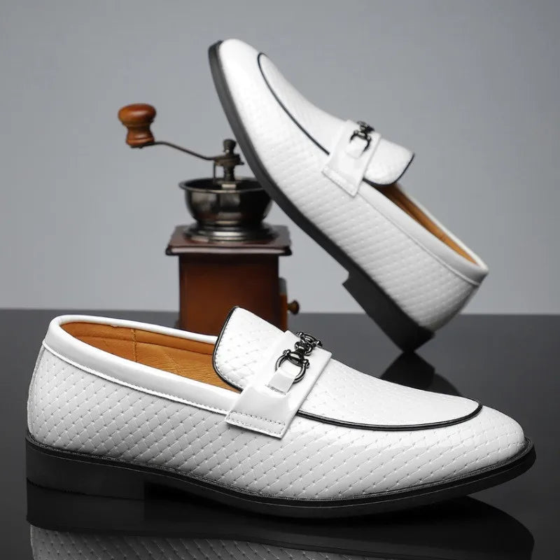 Skórzane mokasyny Capri
