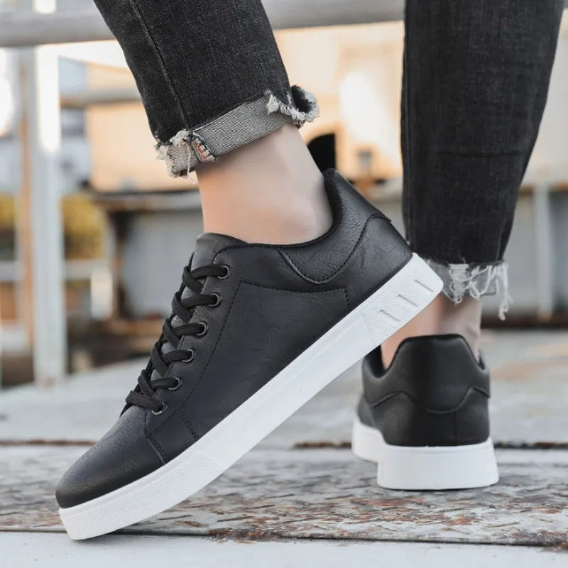 Eleganckie męskie buty skórzane w klasycznym stylu