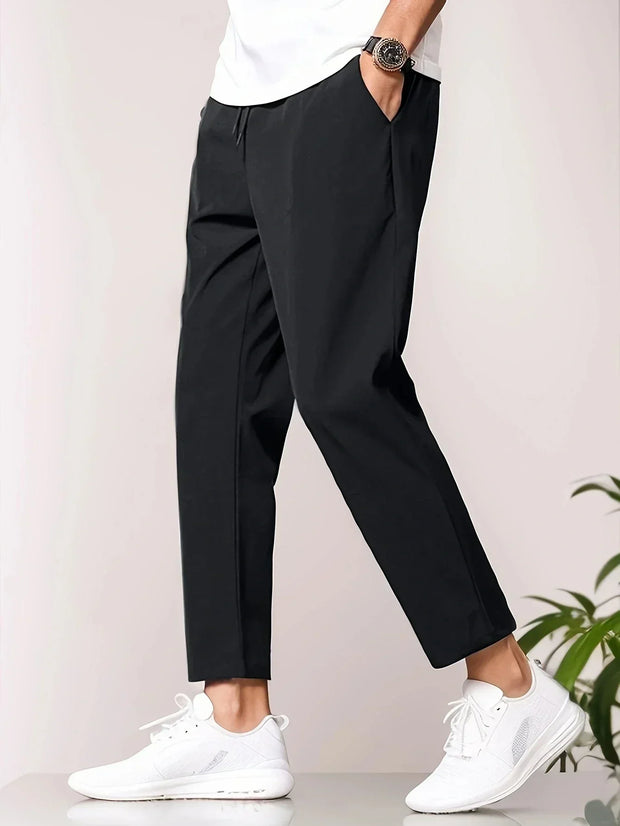 Męskie Spodnie Dresowe na Lato Men Pants Warschau Fashion