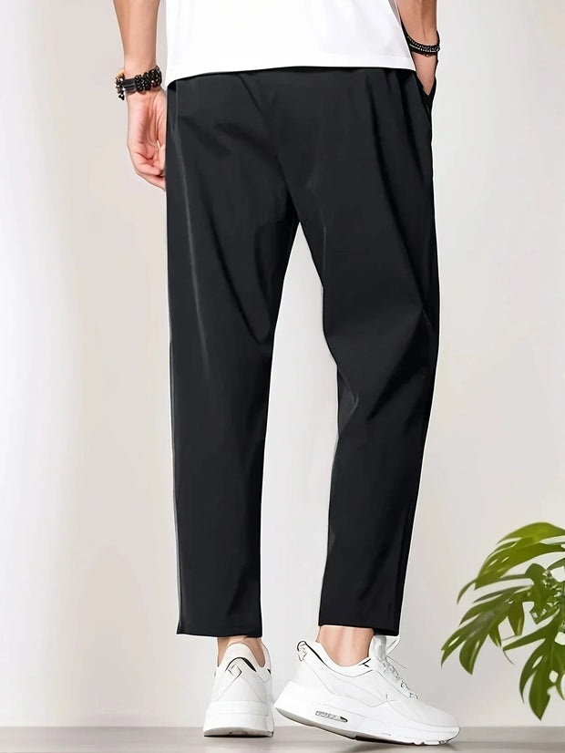 Męskie Spodnie Dresowe na Lato Men Pants Warschau Fashion