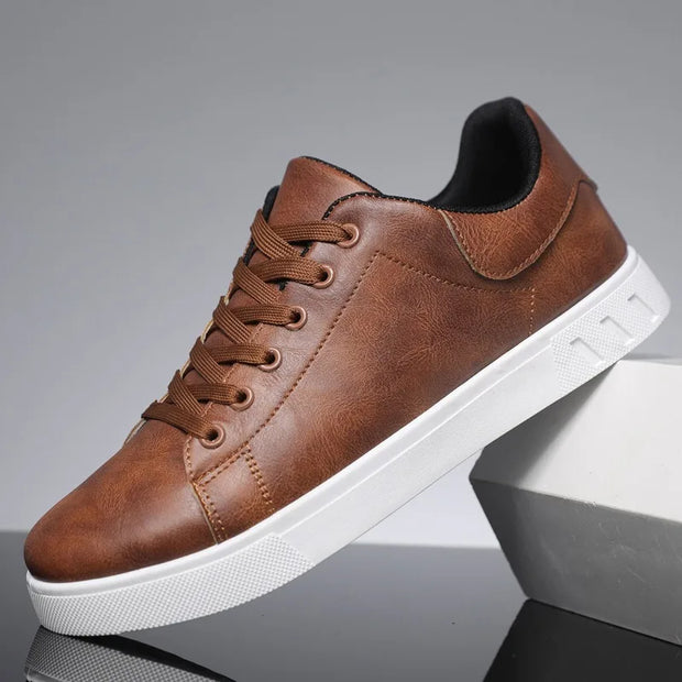 Eleganckie męskie buty skórzane w klasycznym stylu