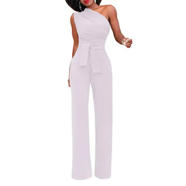 Kombinezon Ombra dla Kobiet Jumpsuit Women Warschau Fashion Biały S