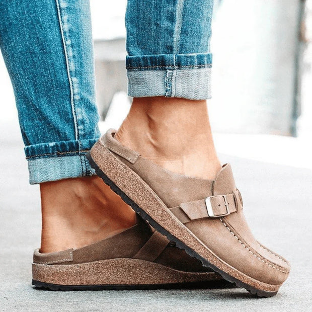 Milo – Ergonomiczne Sandały Damskie FemiStep Schoenen dames Warschau Fashion Khaki 35