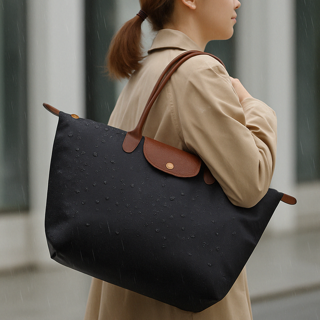 Elegancka Wodoodporna Torba Skórzana – Uniwersalna Torba na Ramię do Codziennego Użytku, Pojemna i Wytrzymała Bags Warschau Fashion