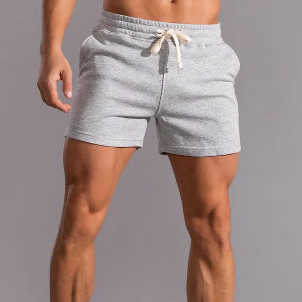 Bastia - Klasyczne Spodenki Męskie Pants Warschau Fashion Szary S